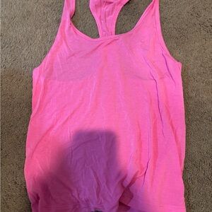 Alo Yoga Women’s Pink Racerback Tank Top - Lightweight size XS